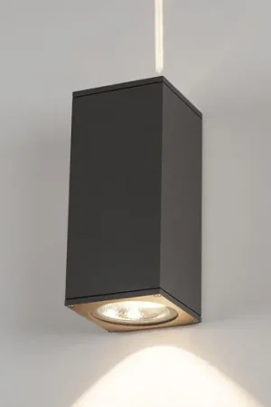 Di Tendenza SLV Big Theo Applique da esterno a LED, antracite