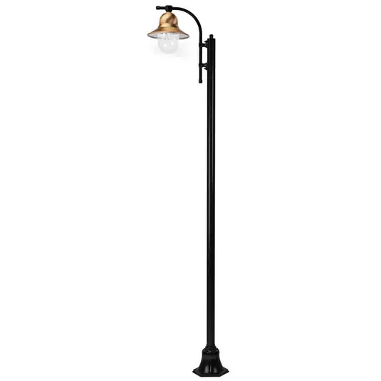 Novità lampione a 1 luce Toscane 240 cm, nero
