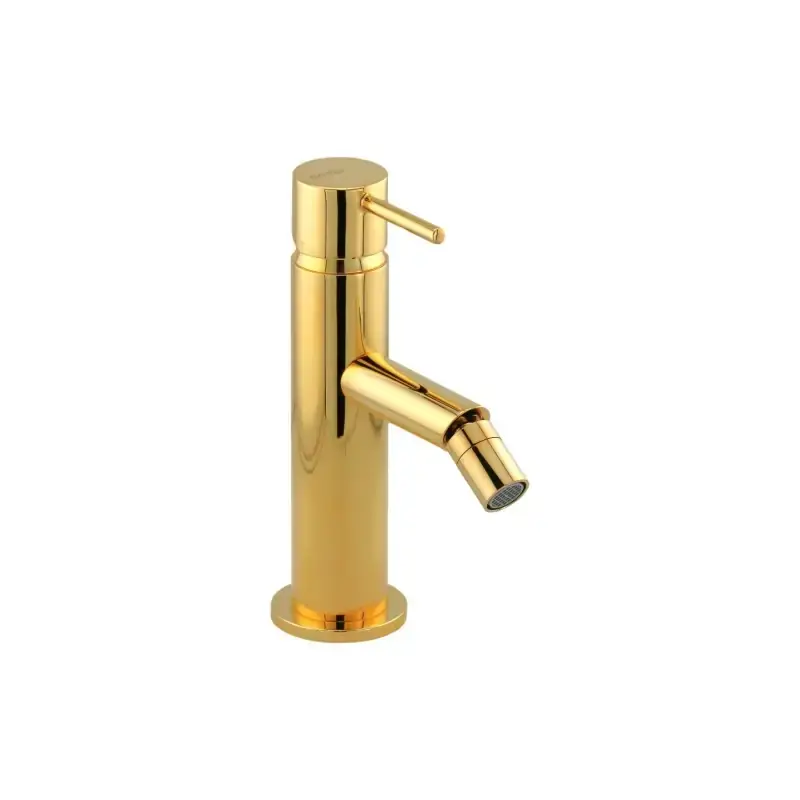 Mezclador de bidé sin desagüe, color dorado Gattoni Easy 2352/23D0 Occasione