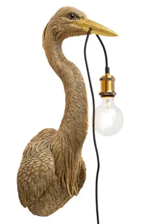 KARE Animal Heron applique con spina Spedizione Espresso