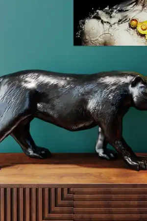 Kare Animal Lampada da tavolo Bagheera pantera nera Nuova Collezione
