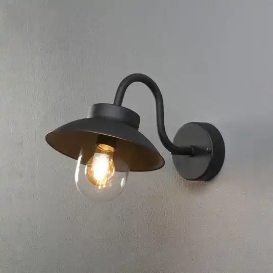 Applique da esterni Vega Mini, 22 cm, nero Compra Online
