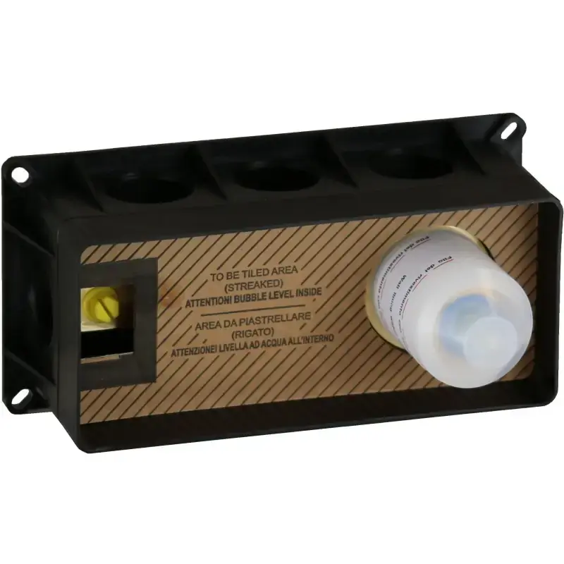 Scelto Dai Clienti Cuerpo empotrable universal para mezclador de pared en latón negro mate Ercos BTUNIKIN05