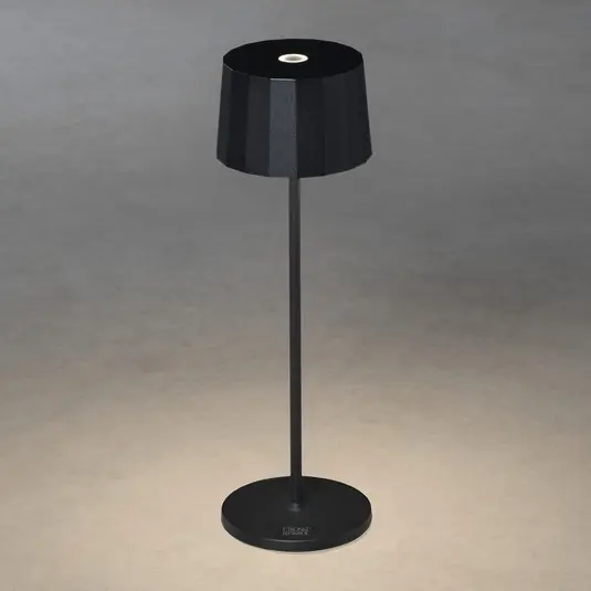 Lampada LED da tavolo Positano da esterni, nero Compra Adesso