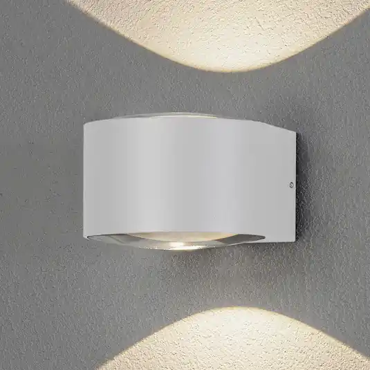 Applique LED da esterni Gela, up/down, bianco Super Prezzo