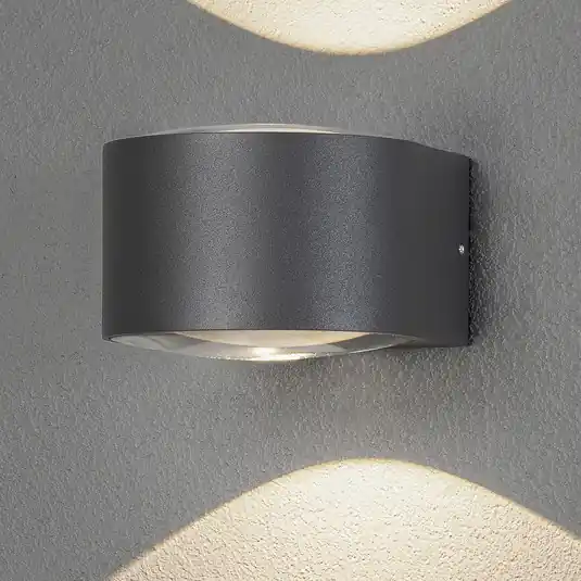 Applique LED da esterni Gela, up/down, grigio Saldi