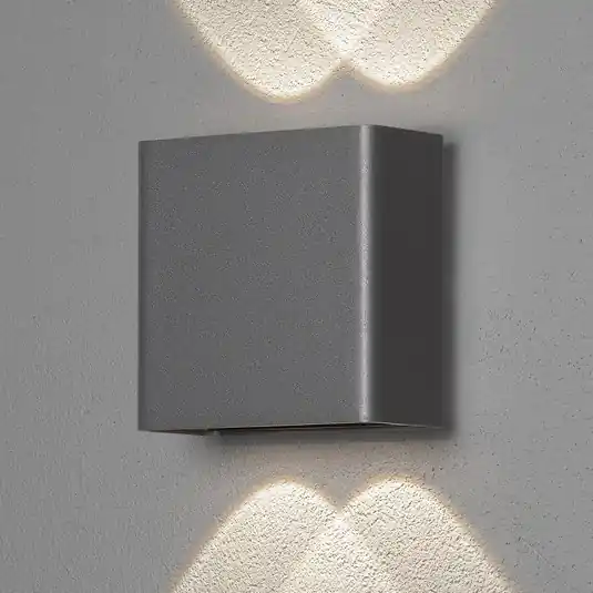 Applique LED da esterni Chieri, 4 luci, antracite Prezzo Conveniente