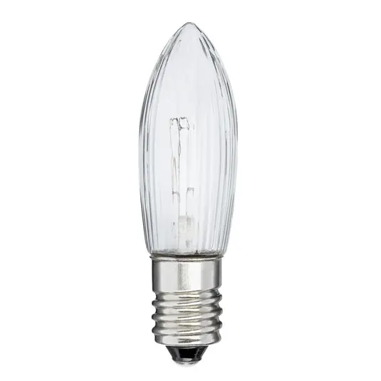 Prezzo Di Fabbrica E10 1,8W 24V lampadine a forma di cuore set da 3
