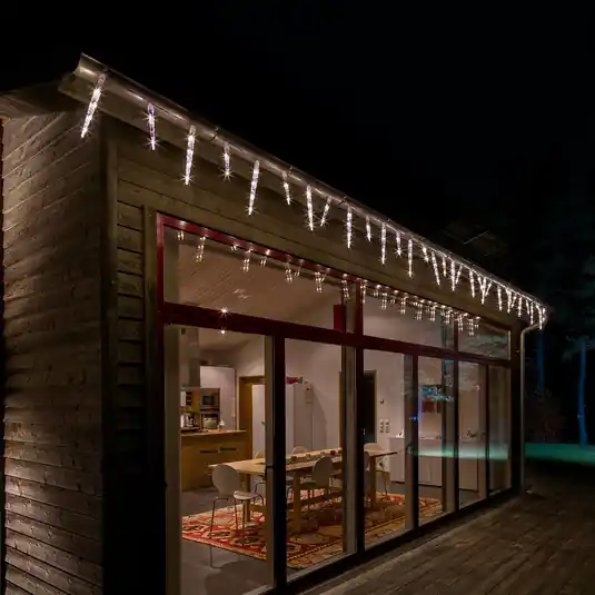 Ultimissimo Modello Catena luminosa ghiaccioli LED 96 luci