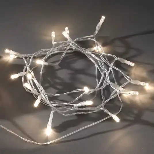 Ghirlanda luminosa LED da esterni con sensore IP44 Esclusivo