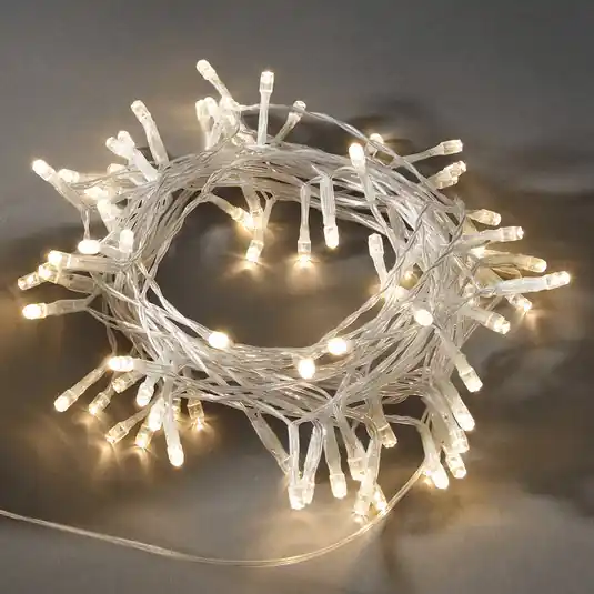 Sconto Lunga ghirlanda luminosa LED IP44, con sensore