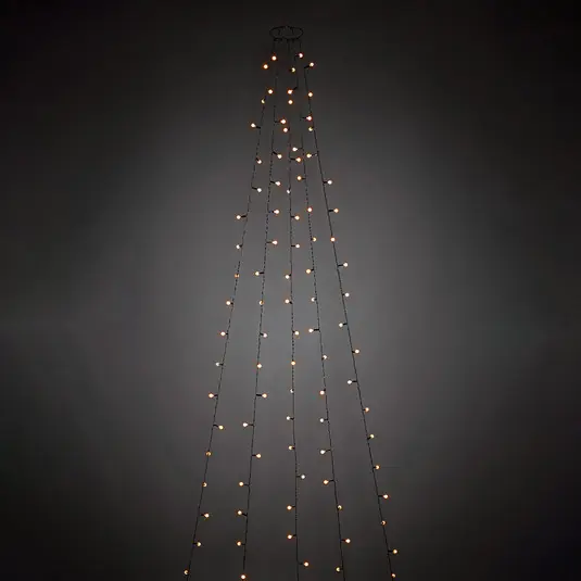 Reso Gratuito Mantello di luci LED con 200 lampadine a bulbo