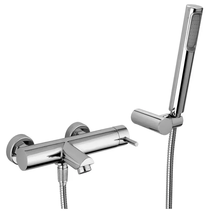 Mezclador de baño con desviador y set de ducha Paffoni STICK SK023CR Spedito Oggi
