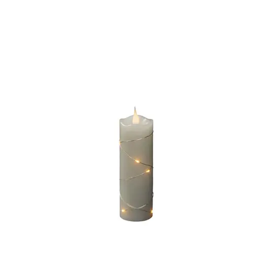 Sconto Candela LED di cera colore di luce ambra 15,2 cm