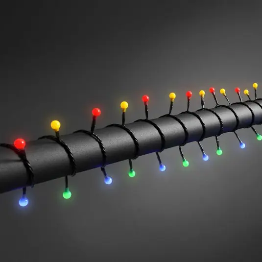 Catena luminosa LED 160 luci 12,72m variopinta Ultimissimo Modello