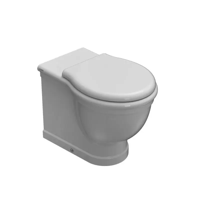 Instalación de WC adosado a pared 57.38 Globo Paestum PA025BI Nuovo Arrivo