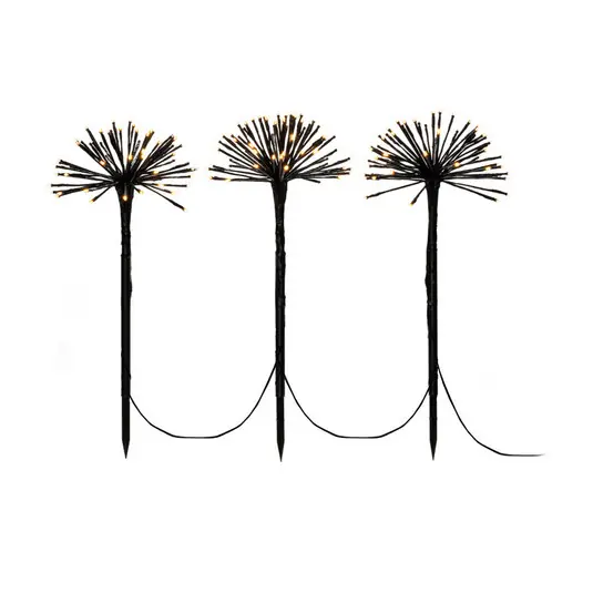 Lampada decorativa a LED tre denti di leone con picchetto a terra IP44 Direttamente Dal Produttore