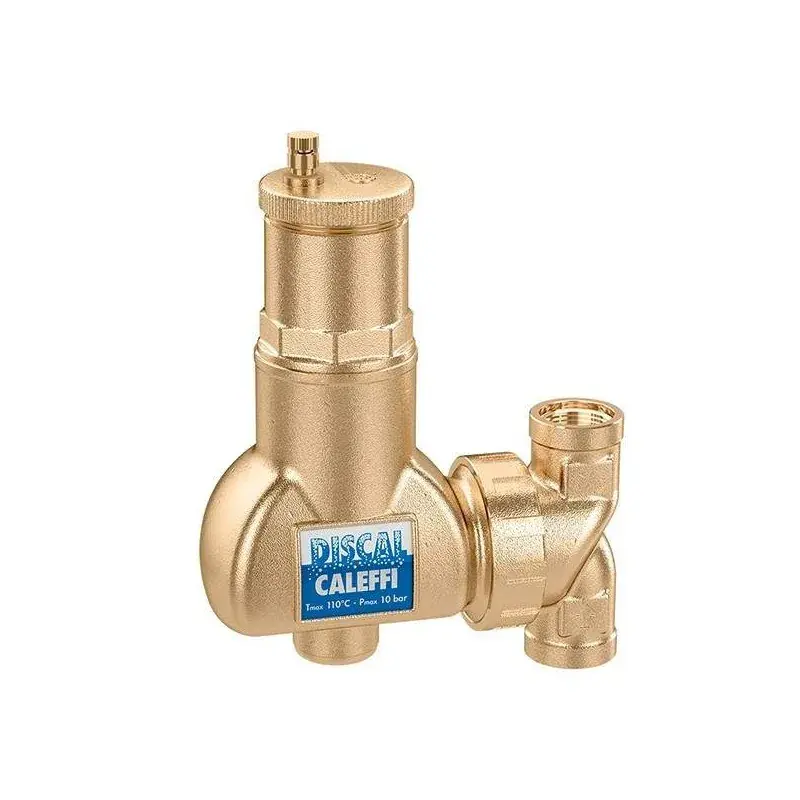 Prezzo Di Fabbrica Desaireador para tubos verticales con conexiones roscadas hembra Caleffi 551705-551706