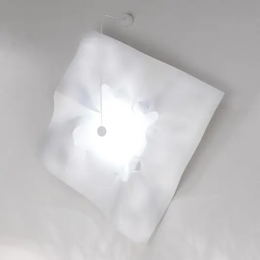 Applique LED di design Crash 100, bianca Miglior Prezzo