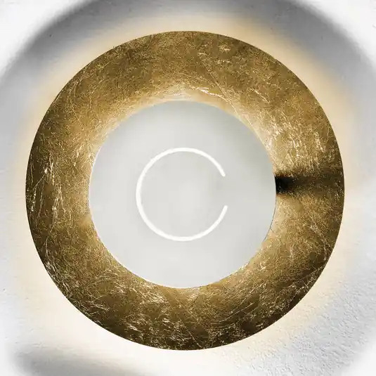 Nuovo Arrivo Knikerboker DoppioZero applique oro/bianco