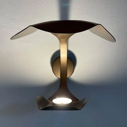 Di Tendenza Knikerboker Le Gigine applique LED, caffé
