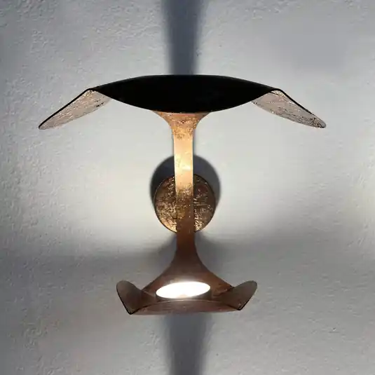 Knikerboker Le Gigine applique LED, bronzo Popolare