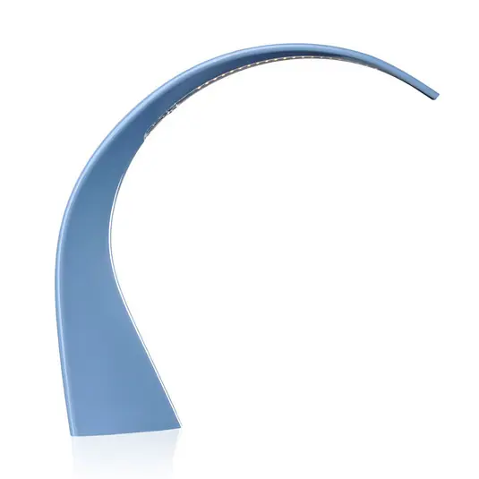 Economico Kartell lampada LED da tavolo Taj Mini, azzurro, 32 cm plastica