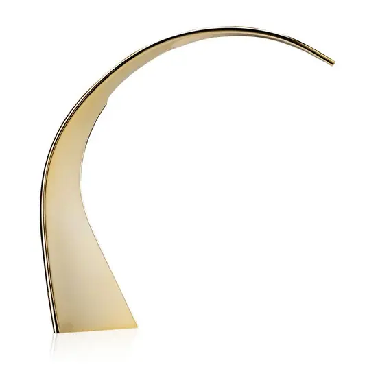 Kartell lampada LED da tavolo Taj Mini, oro, 32 cm, plastica Prezzo Conveniente