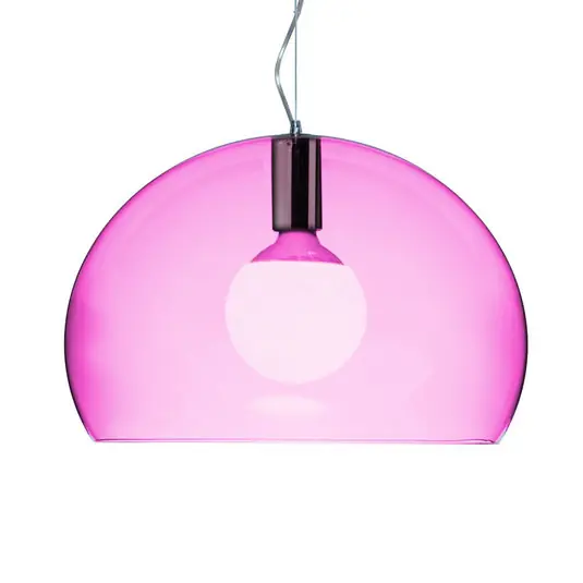 Kartell Small FL/Y lampada LED a sospensione pink Must-Have