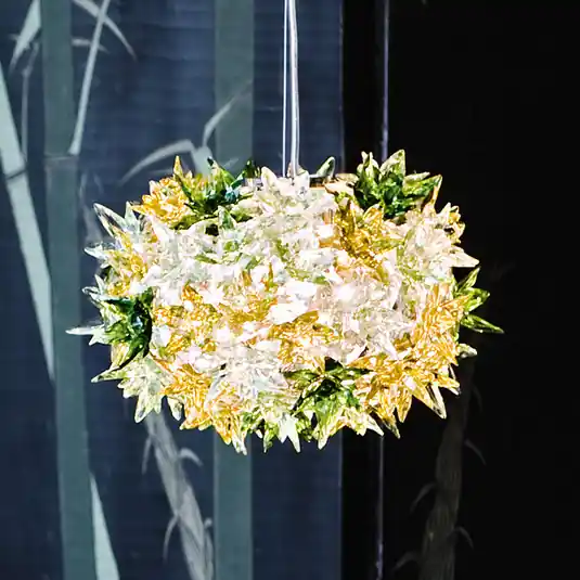 Kartell Bloom S2 lampada LED sospensione G9, menta Più Venduto