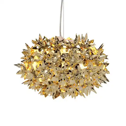 Non Perdere Kartell Bloom S2 lampada LED a sospensione G9, oro