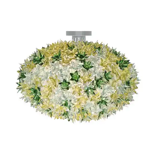 Occasione Kartell Bloom C1 plafoniera G9, menta