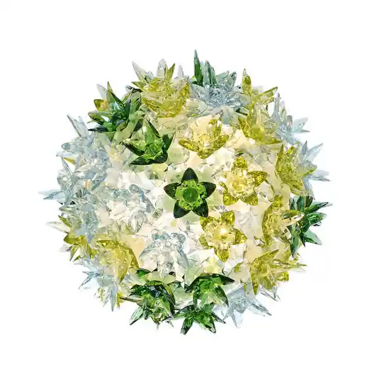 Compra Online Kartell Bloom CW2 plafoniera LED G9, menta