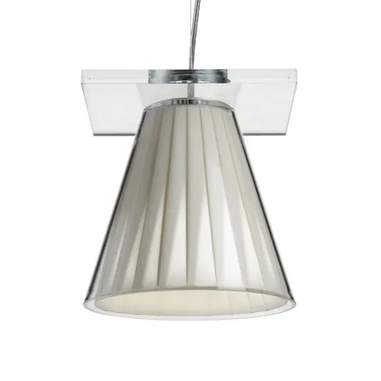 A Buon Prezzo Kartell Light-Air LED sospensione paralume tessuto