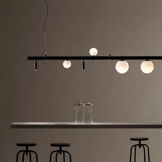 Karman Stant lampada LED a sospensione barra nero Affare