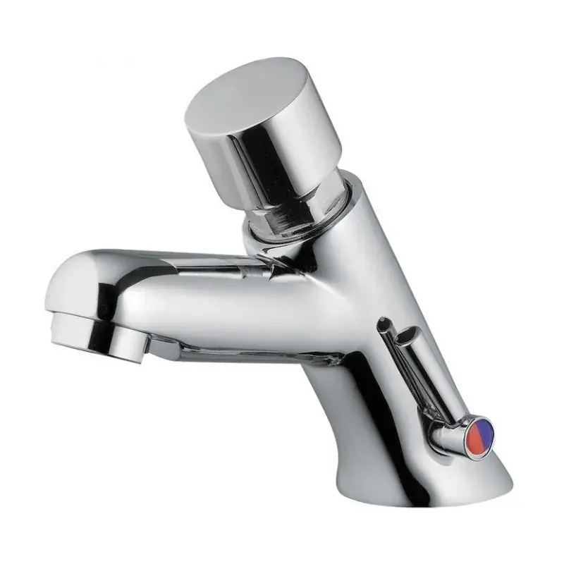 Saldi Mezclador temporizado de lavabo con mezclador con palanca lateral Idral Modern 08212