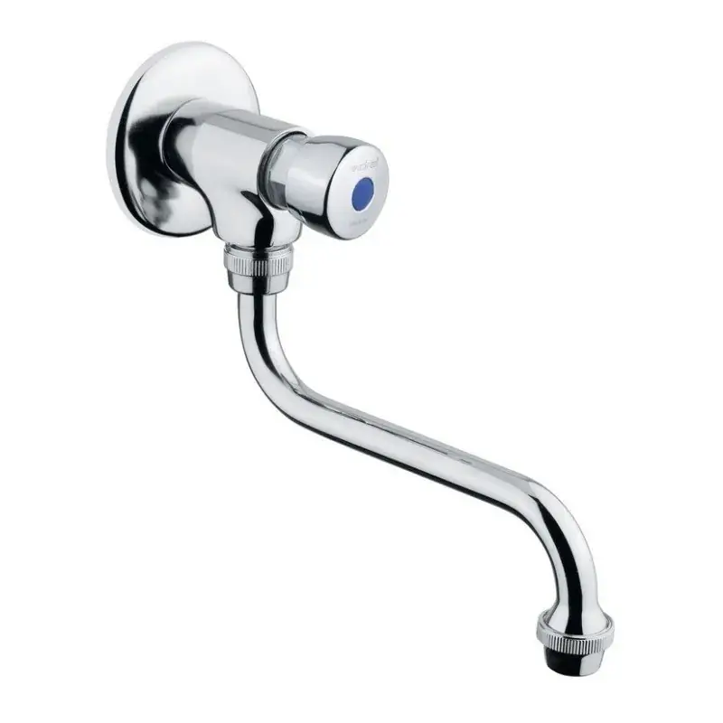Soddisfatti O Rimborsati Grifo de pared temporizado para lavabo con caño giratorio Idral Classic 08015/E