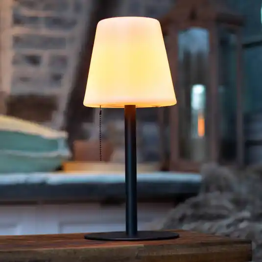 Lampada LED tavolo Keno, picchetto, strappo, accu Occasione Imperdibile