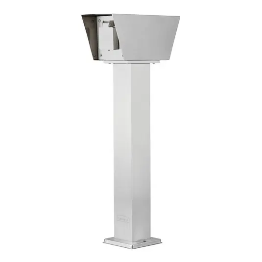 Colonna con prese Connect L2 con 2 prese, acciaio inox Non Perdere