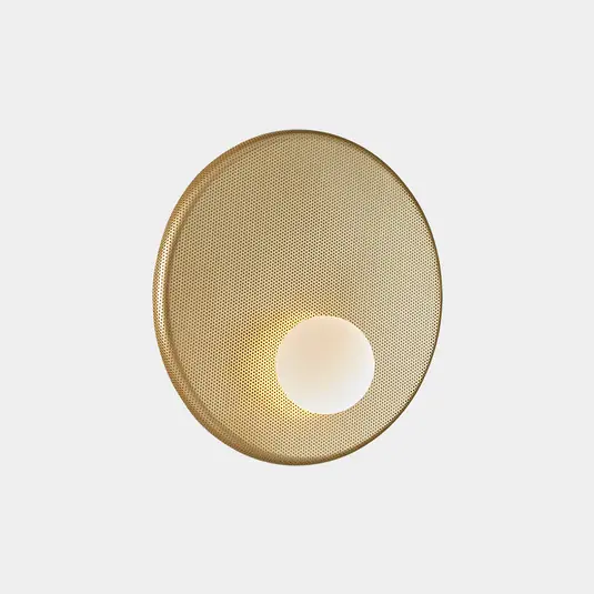 LEDS-C4 Trip applique Ø 30cm oro satinato Pagamento Sicuro