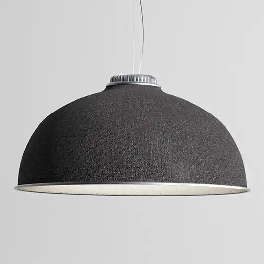 Luceplan Farel LED lampada a sospensione grigio scuro Must-Have