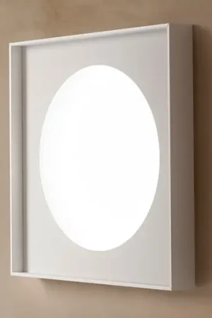 Offerta Limitata Luceplan Cassette applique a LED a taglio di fase 90x90cm