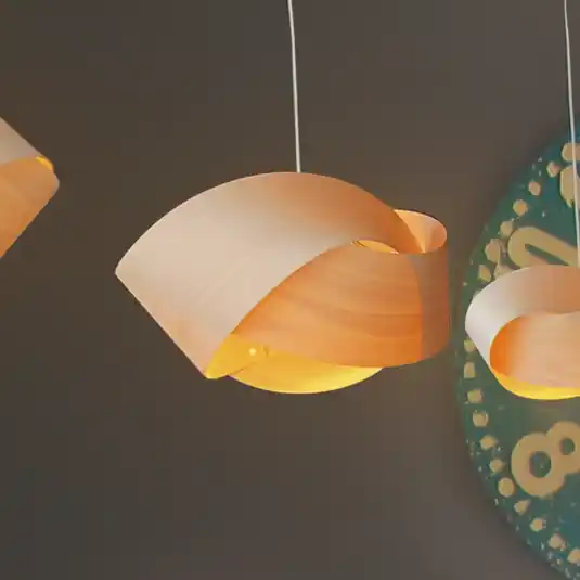 LZF Nut lampada a sospensione, faggio Ultimissimo Modello