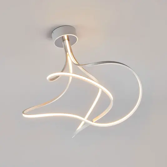 Consegna Rapida Plafoniera LED Lungo, alluminio, altezza 42 cm