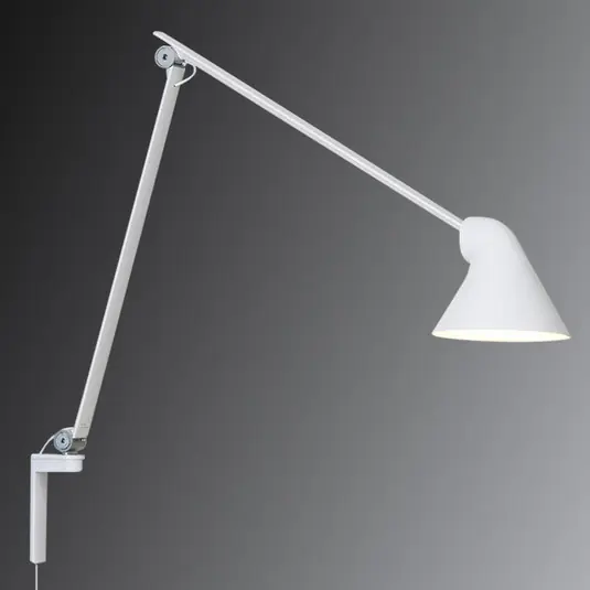 Louis Poulsen NJP applique LED lungo, bianco Prezzo Basso