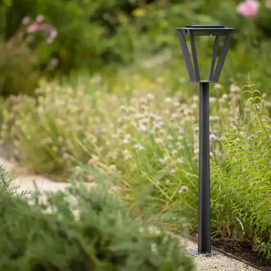 Prezzo Ridotto Lampione LED solare Metro con sensore, grigio