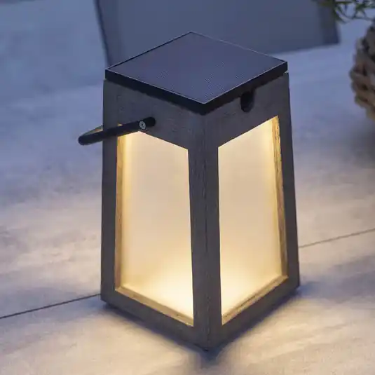 Lanterna solare LED Tecka portatile, duratek 25 cm Ultima Occasione