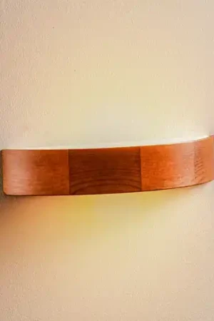 Direttamente Dal Produttore Applique Kerio, larghezza 40,5 cm, pino rustico