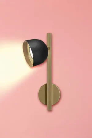 Applique a LED Cupola, 1 luce, nero Popolare