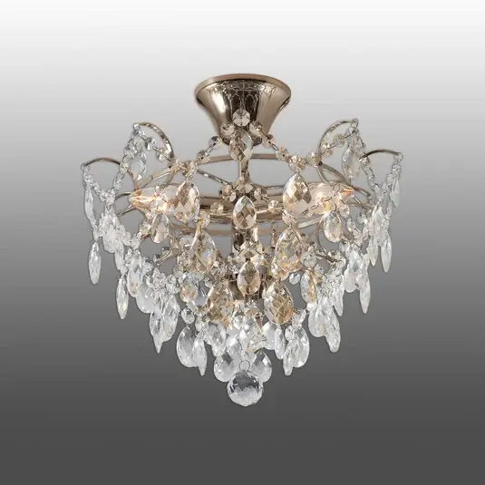 Plafoniera Rosendal Ø 36 cm oro Soddisfatti O Rimborsati